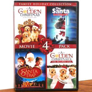 FAMILY HOLIDAY COLLECTION DVD  4-PACK, The Santa Incident, The Santa Trap...